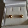 9ct gold earrings Image 6