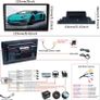 Apple Carplay Android Auto Double Din 9 Inch Touchscreen Bluetooth Car Stereo with Backup Camera FM Radio/USB/AUX-IN Support Mirror Link/SWC+ Microphone Image 2