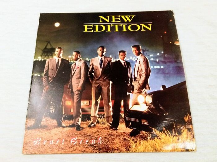 1988 New Edition 'Heart Break' 12in vinyl