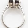 925 Sterling Silver Smoky Quartz Ring - Vintage Image 3