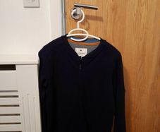 Jasper Conran Navy Bomber Style Light Top/Jacket/ Smart Casual/Ideal For Confirmation