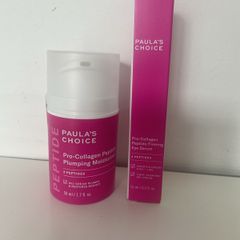 New PAULA'S CHOICE Pro Collagen Peptide Plumping Moisturiser + Pro Collagen Peptide Firming Eye Serum
