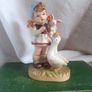 Vintage 1950s Porcelain girl figuerine. Image 8