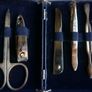Vintage 24K Gold Plated Travel Manicure Set in a Miniature Briefcase Image 6