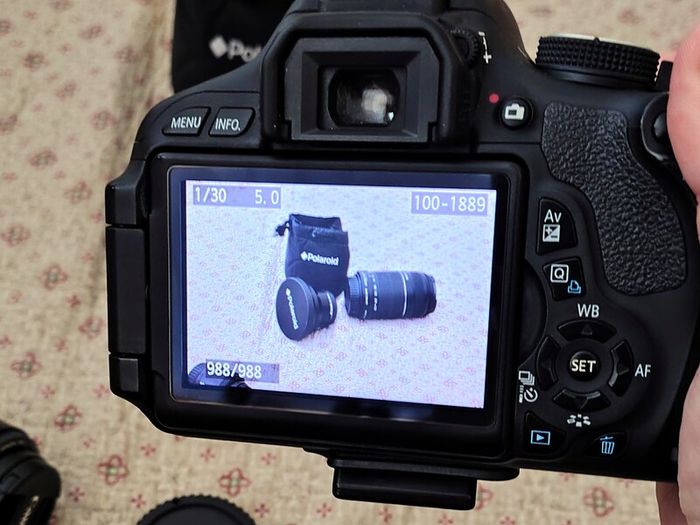 Canon Eso D600 Dslr Camera with 3 lenses and lots of extras