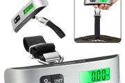 Portable Scale Digital LCD Display 110lb/50kg Electronic Luggage Hanging Suitcase Travel Weighs Baggage Bag Weight Balance