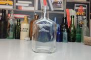164 - Vintage Clear Glass Decorative Collectible Hennessy Bottle