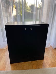 Aquarium stand, black color