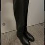 Leather Tall Boots Size Uk 6 Image 5