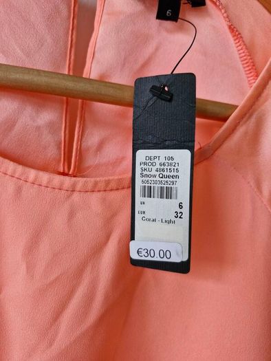 Coral top (River Island)