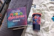 Super Mario Galaxy Movie Popcorn Tin and Drink