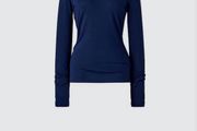 Uniqlo HEATTECH Extra Warm Cashmere Blend Crew Neck T-Shirt (Long Sleeve)