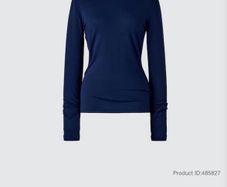 Uniqlo HEATTECH Extra Warm Cashmere Blend Crew Neck T-Shirt (Long Sleeve)