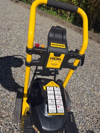 ROK petrol power washer 2600 psi