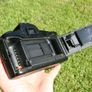 Canon EOS 1000 SLR 35mm film camera  Body only, tested (batteries need to be replaced) Image 8