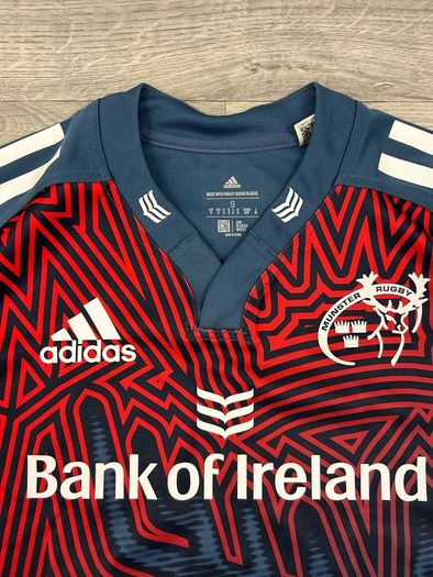 Adidas Munster Rugby Jersey Shirt Mens Small