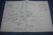 Replica Map Of The Parish Of Doonabrooke &amp; Tannee - Barony Of Rathdowne