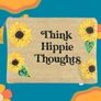 Think Hippie Thoughts Sunflower Festival Travel Accessories Makeup Bag Image 4