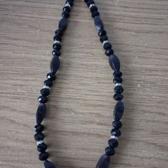 black necklace