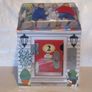 Melissa And Doug Take Along Wooden Doorbell Dollhouse With Doorbell Sounds With Keys Brand New Sealed Image 4