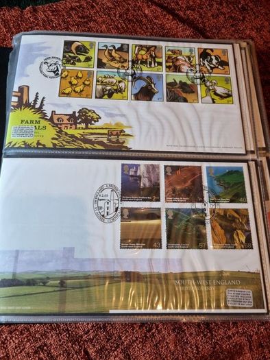 Mint UK FDC album