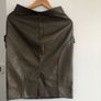 Valentino leather skirt Image 2