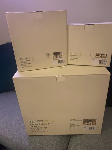 Belleek Christmas Crib