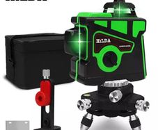 Laser Level 12 Lines 3D Level Self-Leveling 360 Horizontal And Vertical Cross Super Powerful Green Laser Lev