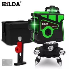 Laser Level 12 Lines 3D Level Self-Leveling 360 Horizontal And Vertical Cross Super Powerful Green Laser Lev