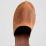 Tan Leather Clogs Image 5