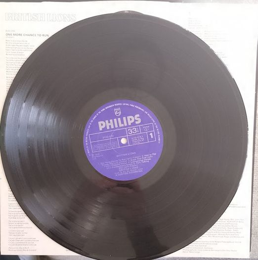 British Lions - ST (1978) RARE Irish Pressing On Philips EX-Mott The Hoople Classic Rock EX+
