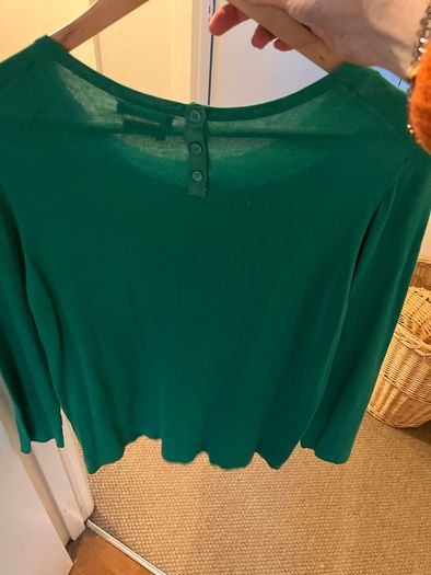 Massimo Dutti silk/cotton jumper
