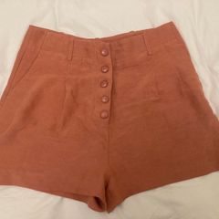 Sezane old rose shorts