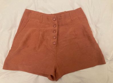 Sezane old rose shorts