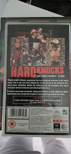 WWE wrestling dvd and umd