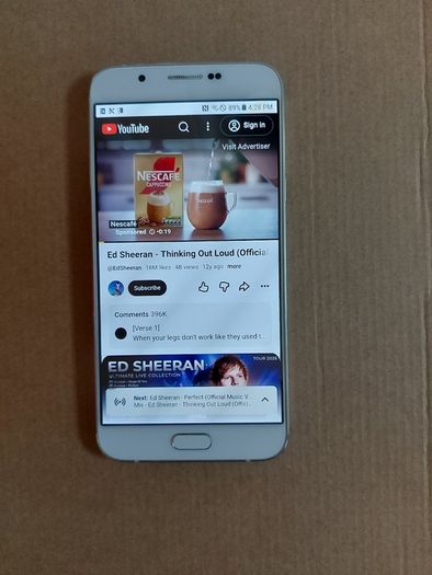 Samsung Galaxy A8, 32GB, 2GB Ram, Model SCV32, Android 7.0, in excellent cosmetic and working Condition