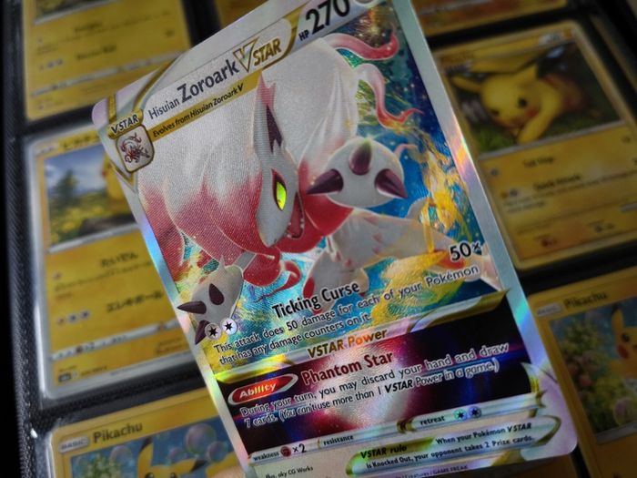 Hisuian Zoroark VSTAR ! Ultra Rare ! from Lost Origin Set ! 2022 ! Pokemon Card !