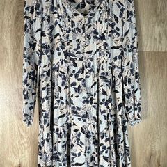 Fat Face Women's Viscose Long Sleeve Casual Dress
