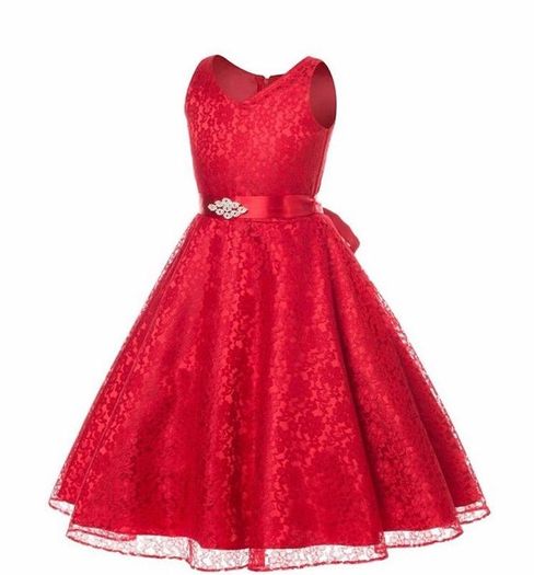 New Girls Party Flower Formal Wedding Bridesmaid Pageant Prom Christening Dress Age 14yrs