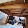 Extendable oak dining table Image 7