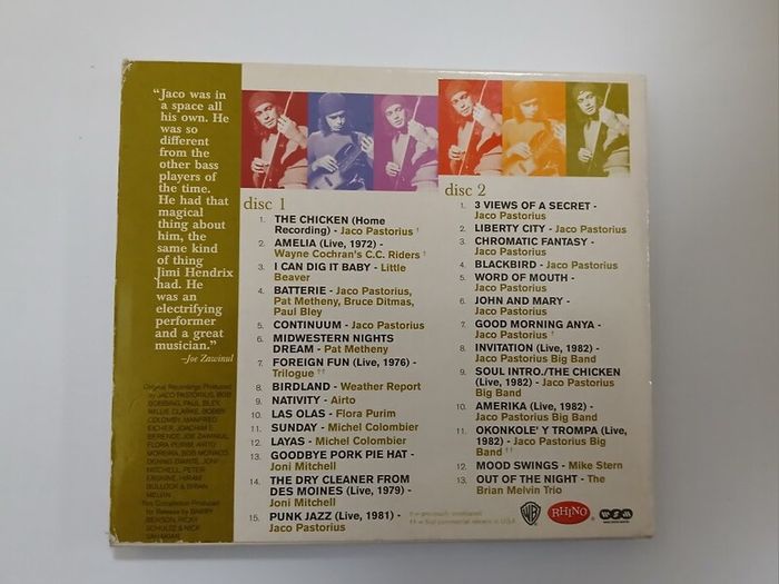 CD Jaco Pastorius