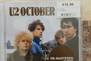 U2  CD  - October