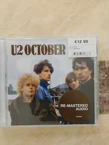 U2  CD  - October