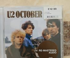 U2  CD  - October