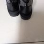 River Island Black/Diamond Patterned Ankle l Boots.  S.39-6. Image 3