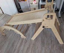 Montessori 3 in 1 Pikler Climbing Frame with Climbing Wall