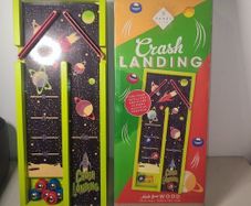 Classic Vintage The Games Club Crash Landing Wood Tabletop Skill Pushing Game 2016 approx 34 cms