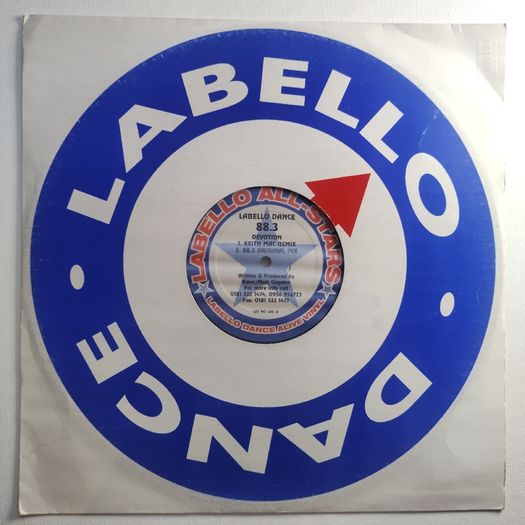 88.3 - Devotion - Labello Dance Records - Keith Mac 90s Oldschool Piano HOUSE Classic! I wanna give you devotion..