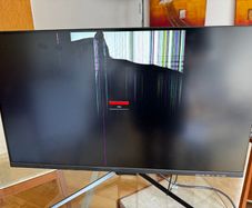 28inch 4k Monitor For Parts Or Repair