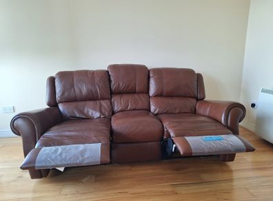 Leather couch